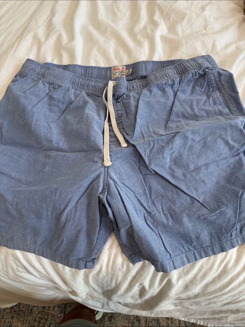 J. Crew Slate Blue Drawstring Pajamas